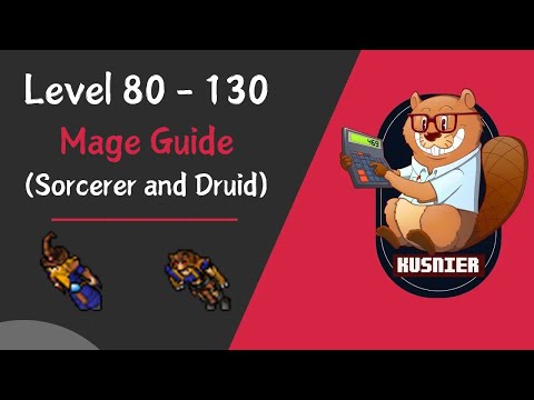 Mage Guide (Sorcerer/Druid) | Level 80 - 130 | Tibia