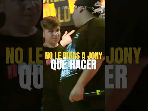 Nunca Le Digas A Jony B Qué Hacer 😵 #jonybeltran #fmsinternacional #redbullbatalla #mejoresrimas