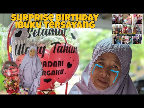 SURPRISE 10 NOV BIRTHDAY IBU  SAMPAI MENANGIS💗🥰