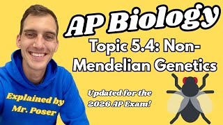 5.4 Non-Mendelian Genetics - AP Biology (Updated 2025-2026)