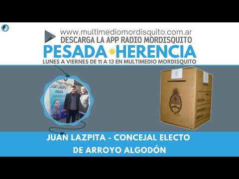 Entrevista a Juan Laspita, concejal electo de Arroyo Algodón, provincia de Córdoba