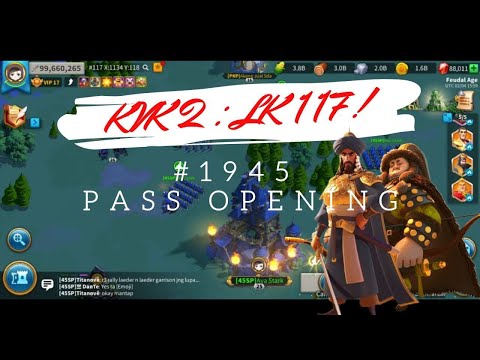 🔴 LIVE! OPEN PASS LVL 5 LK 117 Kingdom 1945 ( Betumbuk )