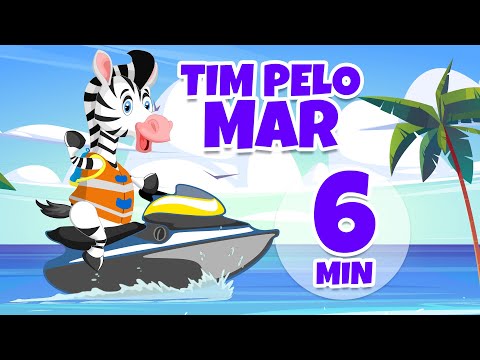 Tim Pelo Mar - Giramille 6 min | Desenho Animado Musical