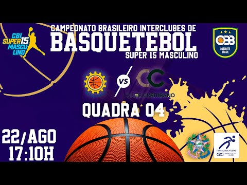 CBI - BRASILEIRO SUB15 MASCULINO - SÃO JOSÉ (SP) X CLUBE CURITIBANO (PR)