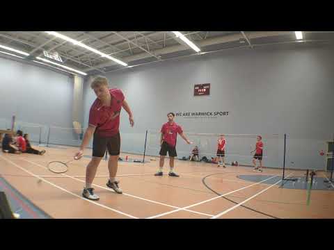 Rob Micklewright + Alex Beare vs Jed Arksey + David (Warwick 1 Vs Trent 1 18/19) Set 1