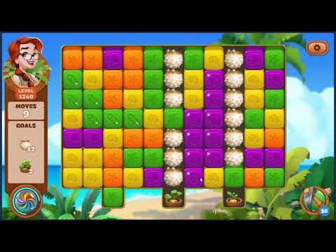 Lost Island Blast Adventure Level 1240 - NO BOOSTERS 🏝️ | SKILLGAMING ✔️