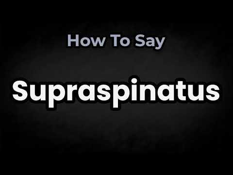 How To Pronounce Supraspinatus? (CORRECTLY) Meaning & Pronunciation