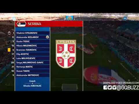 Serbia 1: 2 Switzerland highlights