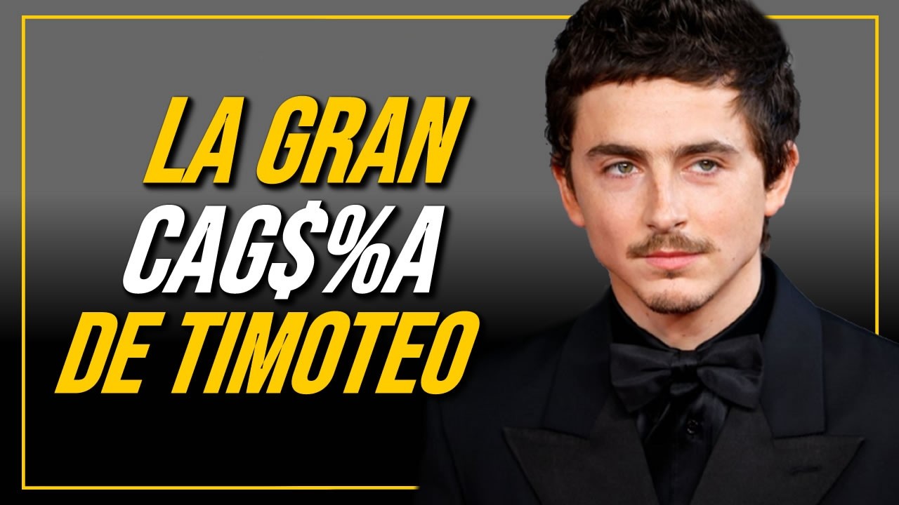 TIMOTHÉE CHALAMET FUNADO