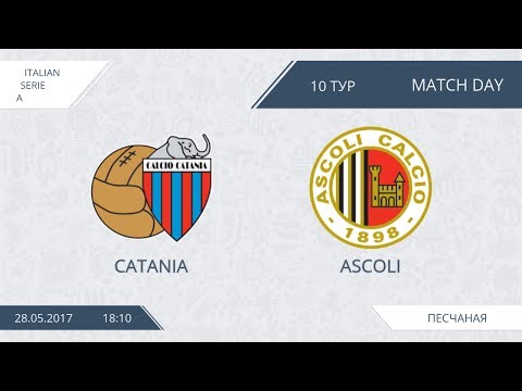 AFL 17. Italy Serie A. Day 10. Catania-Ascoli