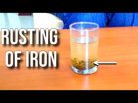 Why Rusting of Iron takes place Science Experiment| Corrosion