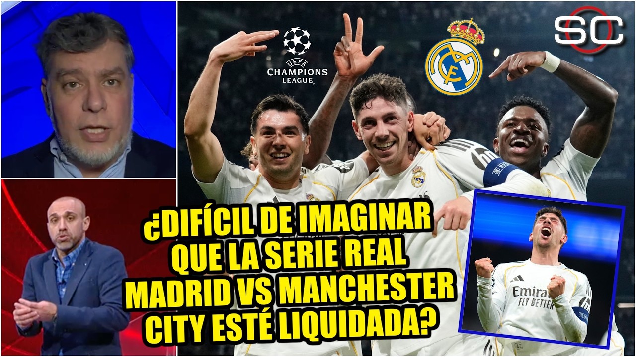 INIMAGINABLE que REAL MADRID ganara a MAN CITY en Champions y VALVERDE fuese el HÉROE | SportsCenter