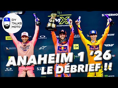 DV TALKS MOTO: DÉBRIEF SUPERCROSS ANAHEIM 1 2026