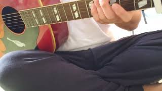オリジナル曲「火をつけて」弾き語り