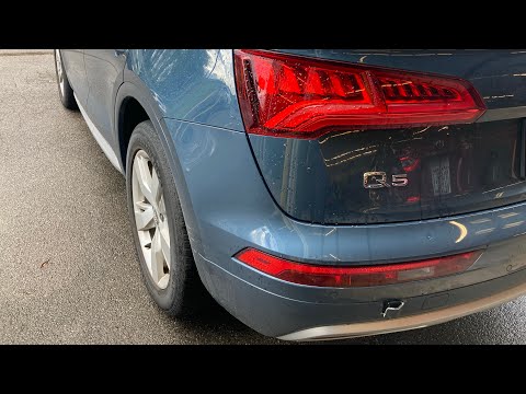 Audi Q5 rear bumper removal 17 18 19 20 21