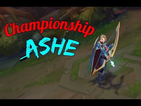 Championship ASHE - BEST ASHE SKIN EVER