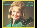 LIZ ANDERSON - That's a No No (1970)