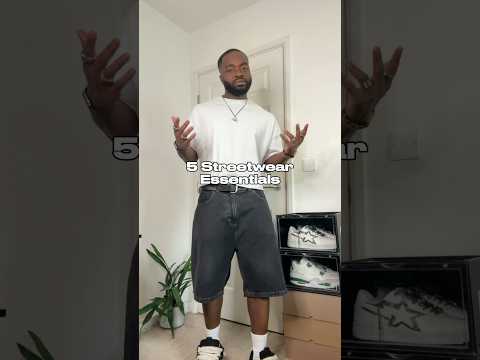 5 Streetwear Essentials You Need #streetwear #fashionessentials #streetwearinspo #fashion