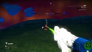 【No mans sky】拠点のある惑星がナメック星にしかみえない #4
