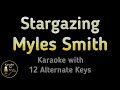 Myles Smith - Stargazing Karaoke Instrumental Lower Higher Female & Original Key