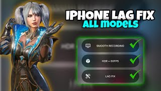 iPhone Lag Fix ✅ Pubg Mobile 😍 iPhone 6,6s,6splus,7,7plus,8,8plus,x,xr