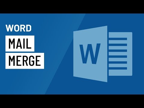 Word: Mail Merge