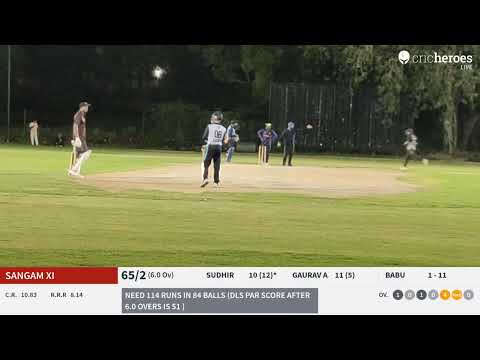 Live Cricket Match | SYCC vs SaNgAM XI | 30-Jul-23 05:25 PM 20 overs | Individual match | CricHeroe