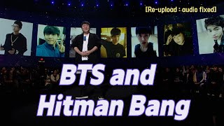 [Re-upload] #BTS and Hitman Bang Si-hyuk | How the world-best K-POP group began | KBS 180223