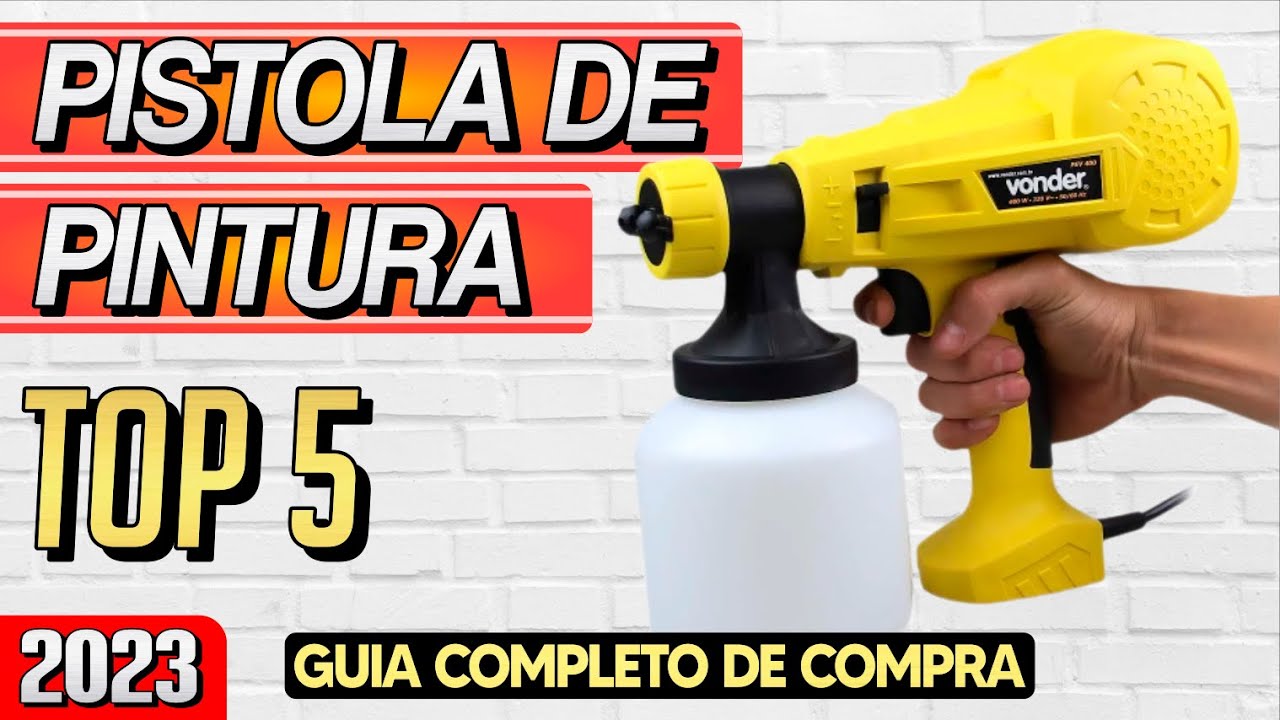 Qual a MELHOR Pistola de Pintura Elétrica em 2023? 🎨 Qual COMPRAR para Pintar sua Parede?