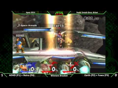Apex 2013 - ADHD + Nairo vs Earth + Fuwa - SSBB
