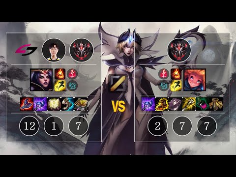 USG Dasher LeBlanc vs Zoe Mid - KR GrandMaster Patch 10.10