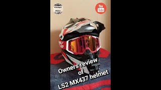 Owners review, of LS2 MX437 helmet