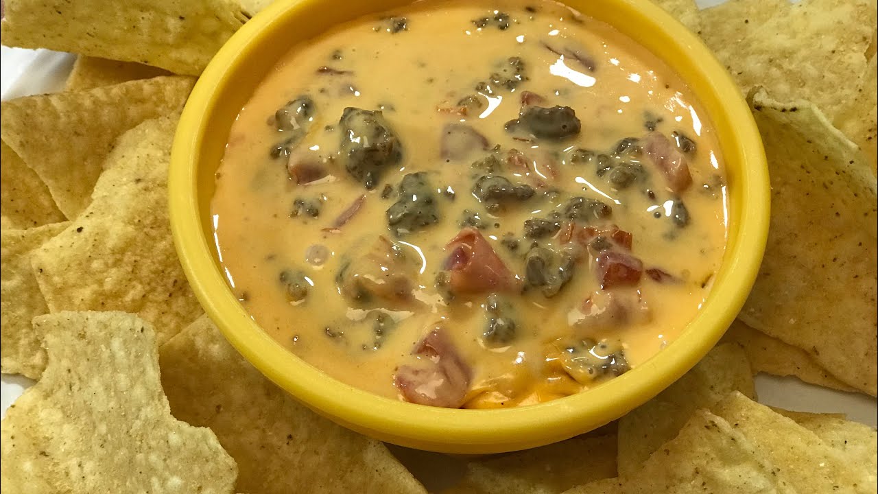 Slow Cooker Velveeta Cheese Dip  3 Ingredients