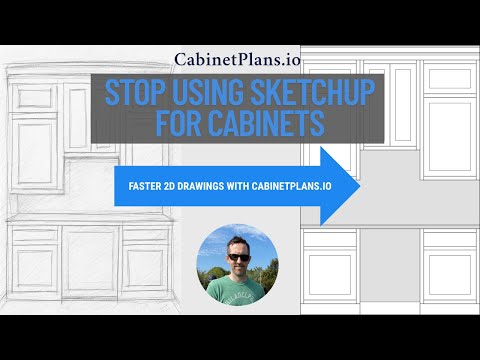 Stop Using SketchUp! Design Kitchen Cabinets & Get Cut Lists Fast with CabinetPlans.io