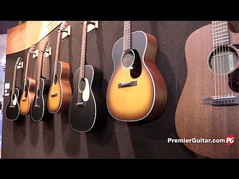NAMM '16 - Martin John Lennon 75th Anniversary D-28 & 000-17 Black Smoke