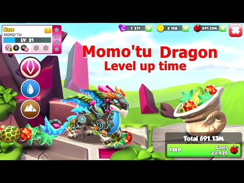 Time to Level up Momotu Dragon-Dragon Mania Legends | Cat Eel Solo event | DML