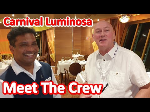 Carnival Luminosa Meet the Crew - We Talk to Some of the Crew Looking After Us Onboard Easter 2023