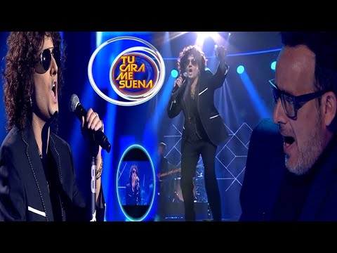 ALUCINANTE ACTUACIÓN de JOSIE IMITANDO a BUNBURY en "LADY BLUE" TU CARA ME SUENA