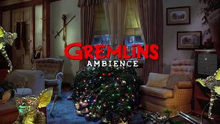 Christmas Gremlins Apocalypse of 1984 Ambience | Muffled Oldies From Another Room, Wind White Noise