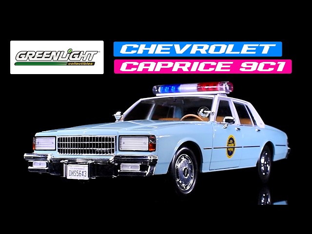 Vídeo relacionado con Greenlight 86610 Fargo 1987 Caprice Minnesota State Trooper escala 1:43