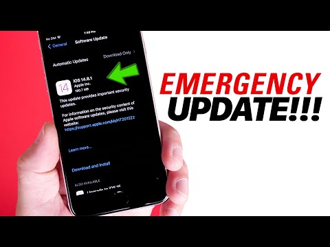 iOS 14.8.1 Emergency Update Released by Apple