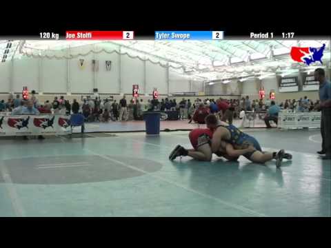 Joe Stolfi vs. Tyler Swope at 2013 ASICS University Nationals - FS