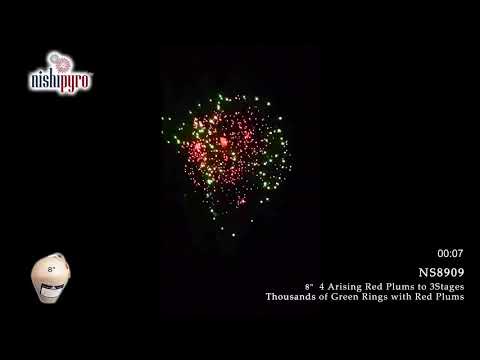 NS8909 - Triple Thousands Rings & Plums