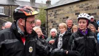 preview picture of video 'Tandem Tour De Yorkshire in Silsden'