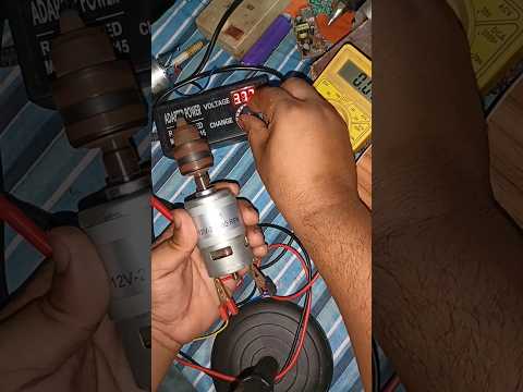 Speed test DC 775 Motor #speedtest #775MotorSpeed #775motor #bearingmotor