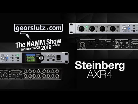 Steinberg AXR4 Thunderbolt Interface - Gearslutz @ NAMM 2019