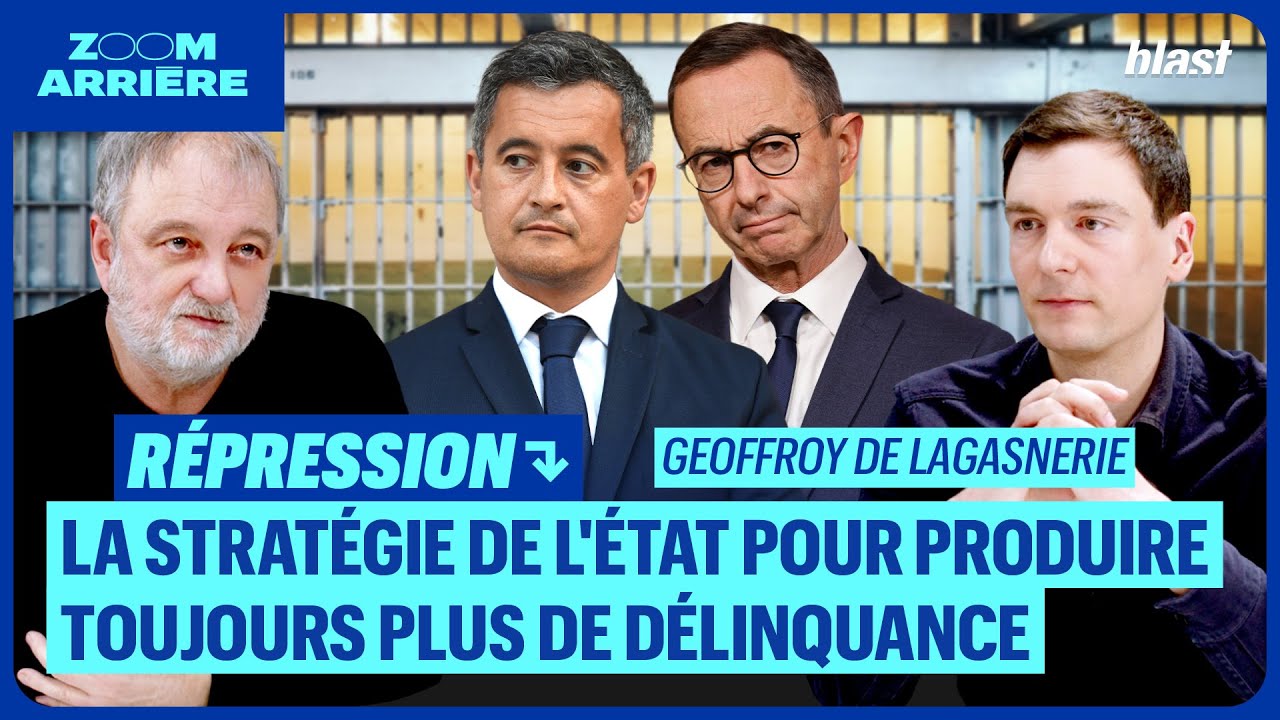 RÉPRESSION : LA STRATÉGIE DE L'ÉTAT POUR PRODUIRE TOUJOURS PLUS DE DÉLINQUANCE