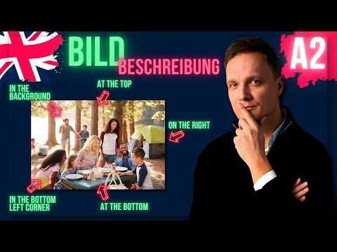 Picture description for beginners | English oral exam 2026