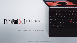  ThinkPad X1 Fold 16 Gen 1 – How to use TrackPoint