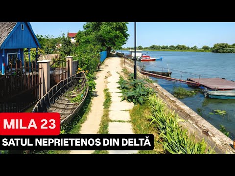 MILA 23, satul NEPRIETENOS din DELTĂ - SĂRACI, dar MOFTUROȘI! - NU găsești CAZARE pentru 1 NOAPTE!